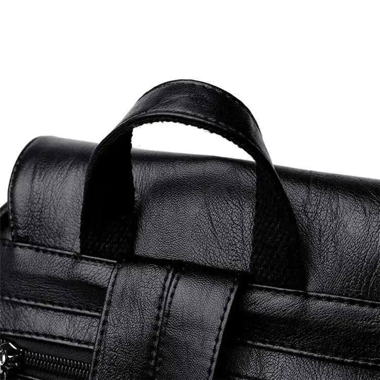 Женские рюкзаки, высокое качество, кожаный рюкзак для девушек, Mochilas, женский рюкзак для девочек, школьные сумки на молнии, дорожная сумка