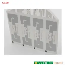 Заводская цена smartrac петля стяжки длинный диапазон rfid Метка impinj monza r6 epc gen2 uhf rfid метка наклейка влажная метка для инициалов