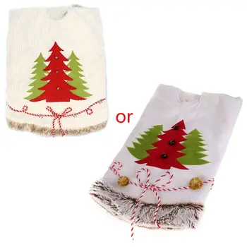 

48 inch Plush Christmas Tree Skirts Fur Carpet Merry Christmas Decoration New Year Xmas Party Holiday Decoration