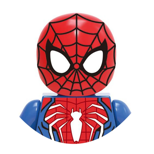 Brand DISNEY Spiderman Spider-Gwen Building Block Doctor Octopus Mysterio Miles Morales Lizard Electro Action Figure Kid Toys G-X1451