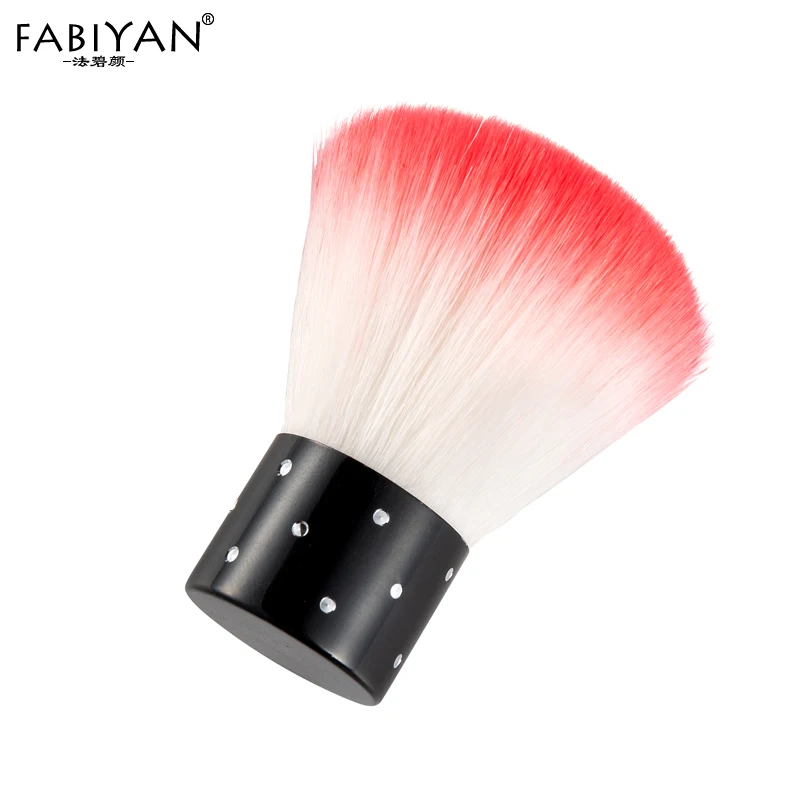 

Colorful Makeup Brush Nail Art Dust Powder Cleaner Remover Blush Foundation Brushes Acrylic Gel UV Tips Manicure Cosmetic Tools