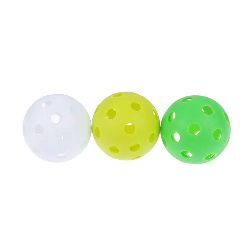 Baseball Balls 1pc Floorball Stick PVC Plastic Soft Ball Sport Practice Plastic Baseball Training Practice Ice Hockey Ball