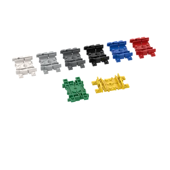

BuildMOC 64022 8 x 4 x 1 flexible part of train track Building Blocks Parts DIY Educational Tech Parts Toys