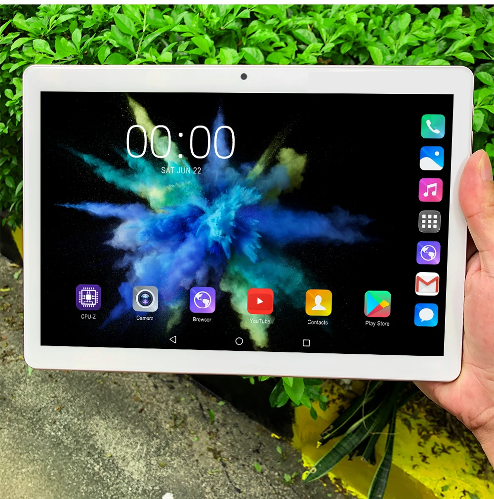 2021 New 10 Inch Android 9.0 Tablet PC 4G 32GB Octa Core Tablets WiFi Bluetooth GPS 4G Call Learning Game WIFI for Children's newest galaxy tablet