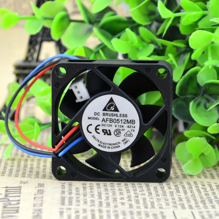 DC12V 0.12A 5015 5 см AFB0512MB защиты электродвигателя Вентилятор охлаждения