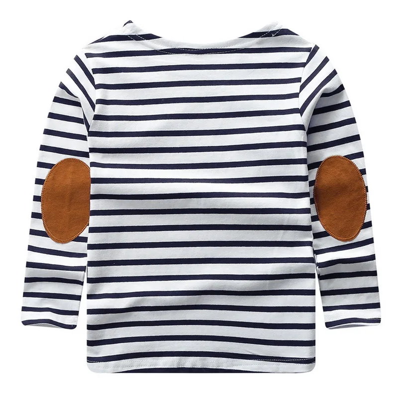 Girls T-shirt Kids clothes Children T-shirts striped Long Sleeve Cotton Tops Tee Baby boys Girls blouse for girls Clothes tees