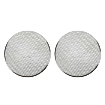 

2x Professional Round Pizza Oven Baking Tray Barbecue Grate Nonstick Mesh Net(9 Inch&10 Inch)