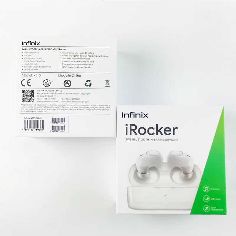 infinix irocker tws