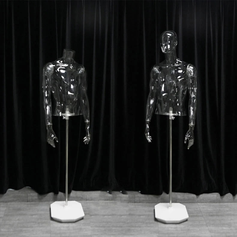 サイズ 高品質ファッショナブルクリア男性マネキン透明下着胴体モデル Buy Female Leg Mannequin,Factory