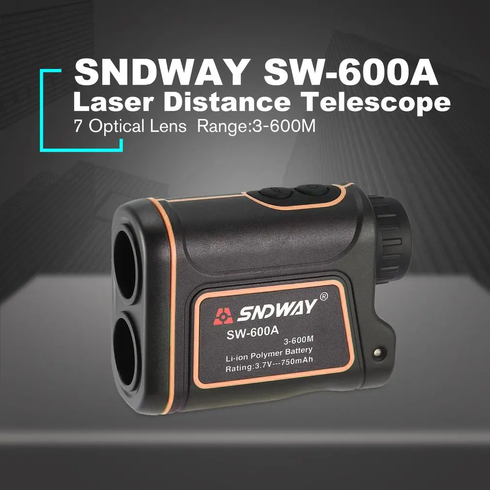 SNDWAY SW-600A Monocular Telescope Laser Rangefinder 600m Trena Laser Distance Meter Golf Hunting laser Range Finder SNDWAY SW-600A Monocular Telescope Laser Rangefinder 600m Trena Laser Distance Meter Golf Hunting laser Range Finder