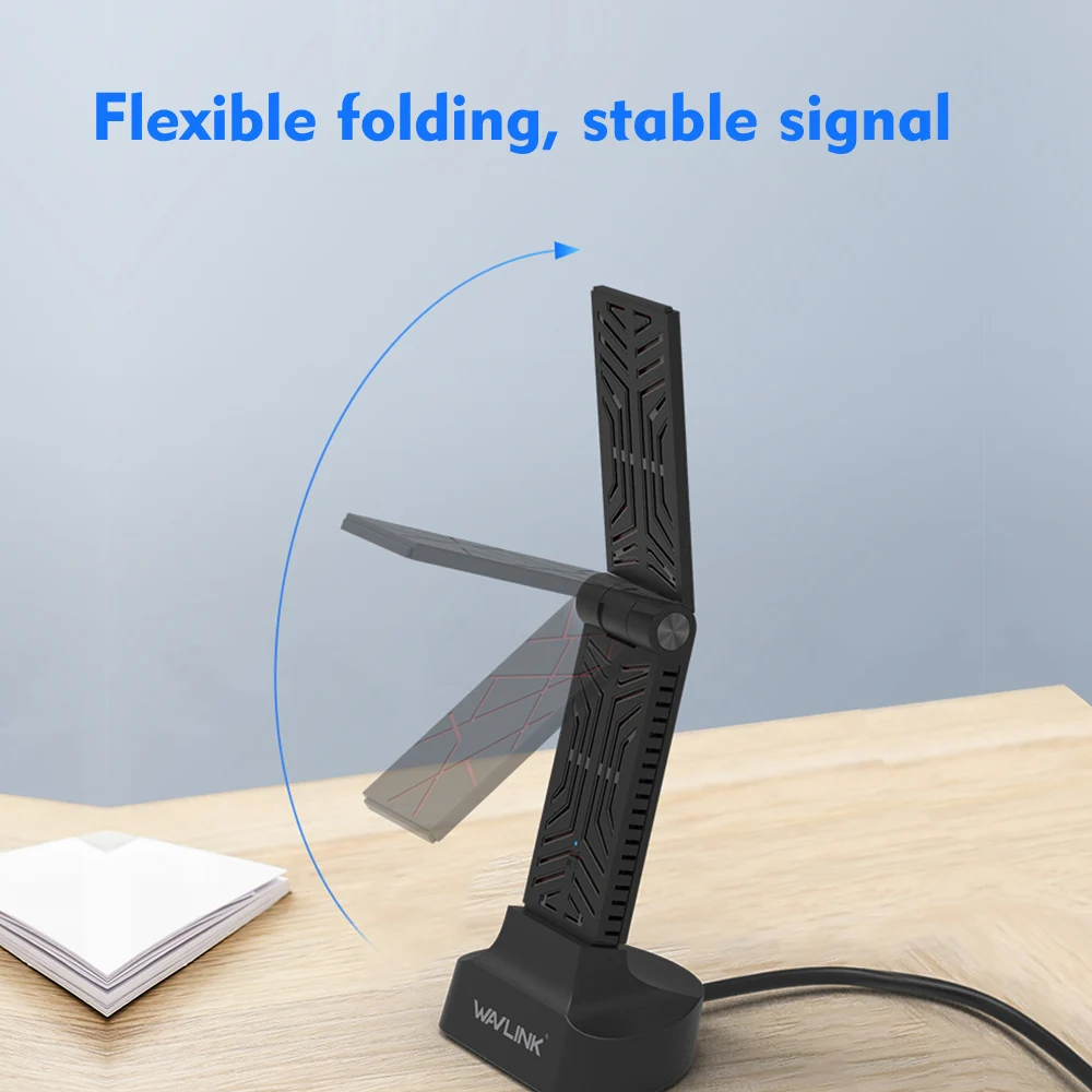 Wavlink AC1900 adaptador USB 30 de doble banda 5Ghz 1900mbps Wifi adaptador de antena 24G 802.11AC