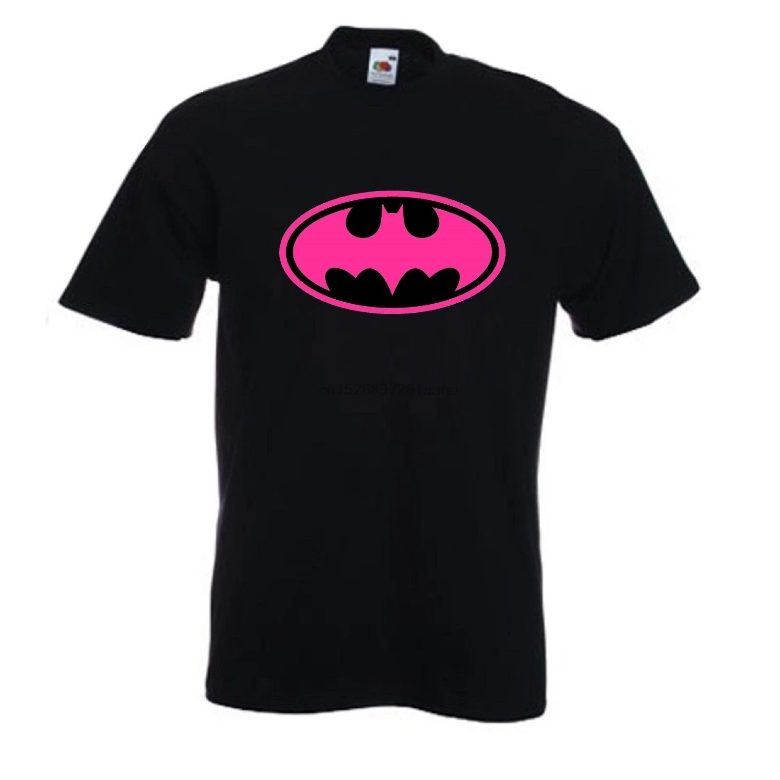 

BATGIRL Pink Black Logo Super Hero Bat girl T Shirt man ladies costume Cool Casual pride t shirt men Unisex New Fashion