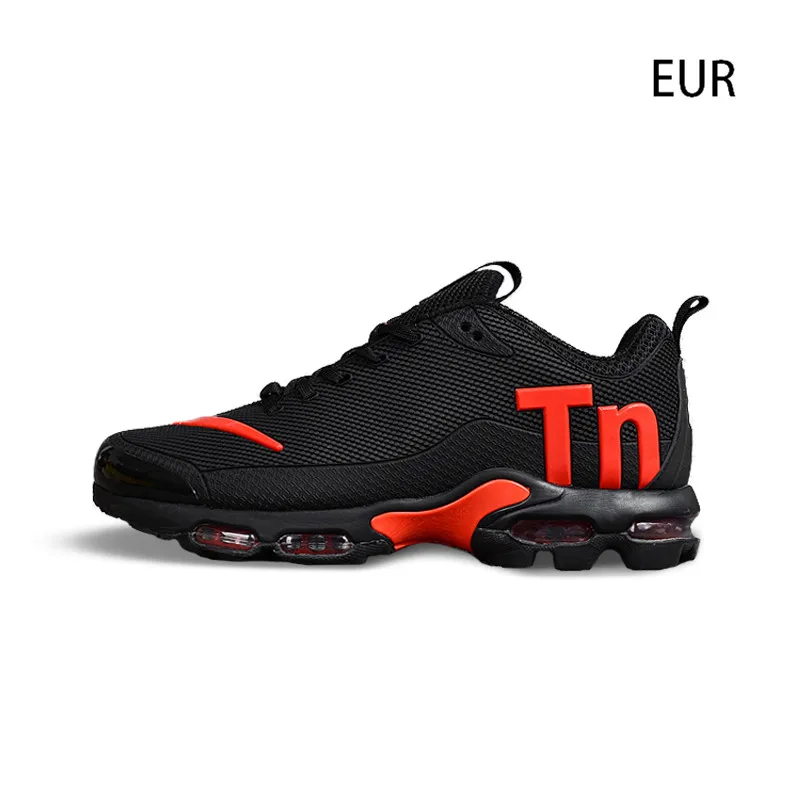 Мужские кроссовки для бега NIKE AIR MAX PLUS TN, нескользящие спортивные легкие спортивные уличные кроссовки - Цвет: 1080-2