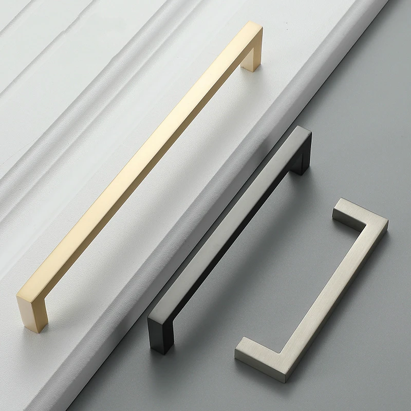 Long Handle Modern Minimalist Kitchen Furniture Drawer Pull