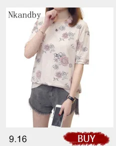 Nkandby Plus size WONDERFUL DAY Print Long T shirts Summer Women Loose Slit Femme Tops Cotton Tshirt Short sleeve Ladies t-shirt