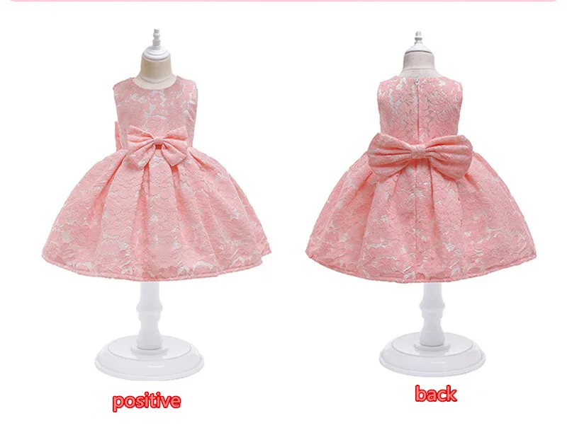 Abito da bambina в тюле di pizzo abito da battesimo bambina 1 anno compleanno in rilievo аппликация festa nuziale костюм bambin