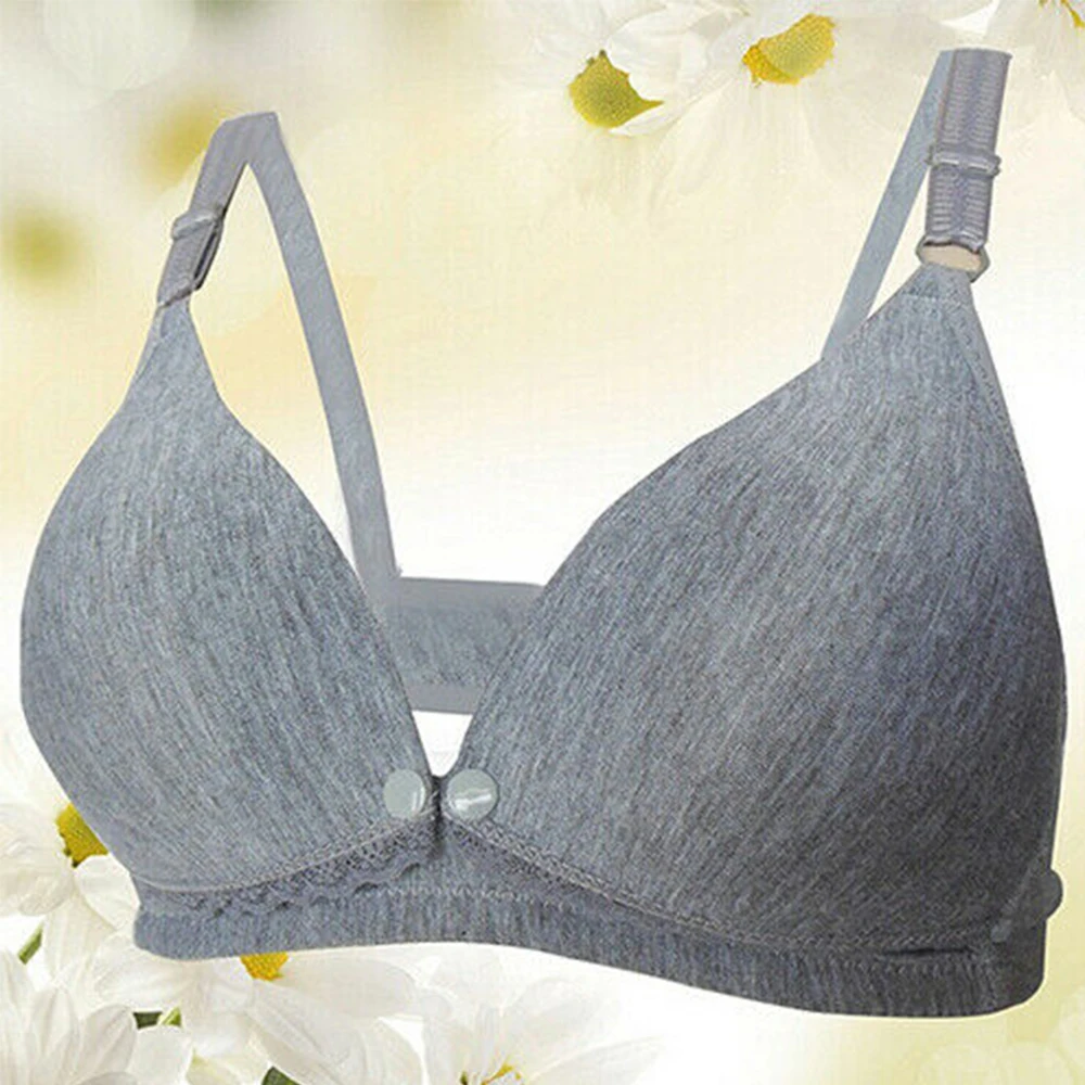 grey-80C Новинка; Одежда для беременных; бюстгальтер для беременных женщин; нижнее Белье для беременных; Бюстгальтер для кормления грудью - Цвет: grey-80C
