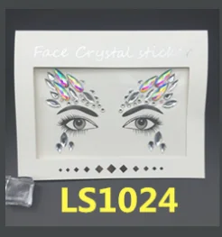 Светло-желтый Temporary Rhinestone Glitter Tattoo Stickers Face Jewels Gems Festival Party Makeup Body Jewels Flash Fake Temporary Tattoos - Цвет: Светло-желтый