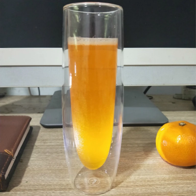 Двухстенные пивные бокалы для завтрака послеобеденный чай молочный кофе