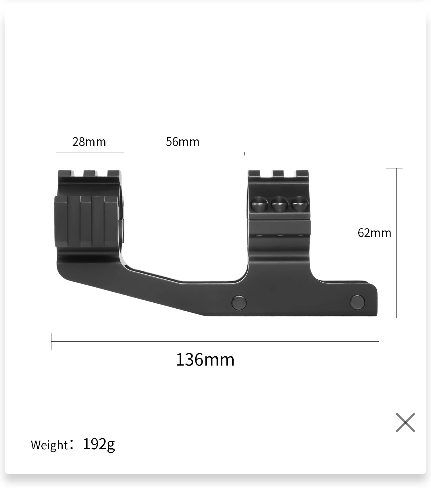 Tactical Rifle Hunting Scope Mounts Voor 30Mm En 25.4Mm Tube Air Gun Zicht Beugel Integrale Ringen Met Bubble niveau Air gun use