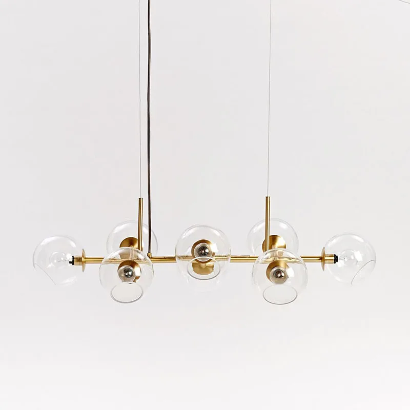 

Nordic Pendant Light Clear Glass Lampshade Hanging Lamp Dining Room Cafe Bar Led Pendant Lights Suspension Luminaire S deco