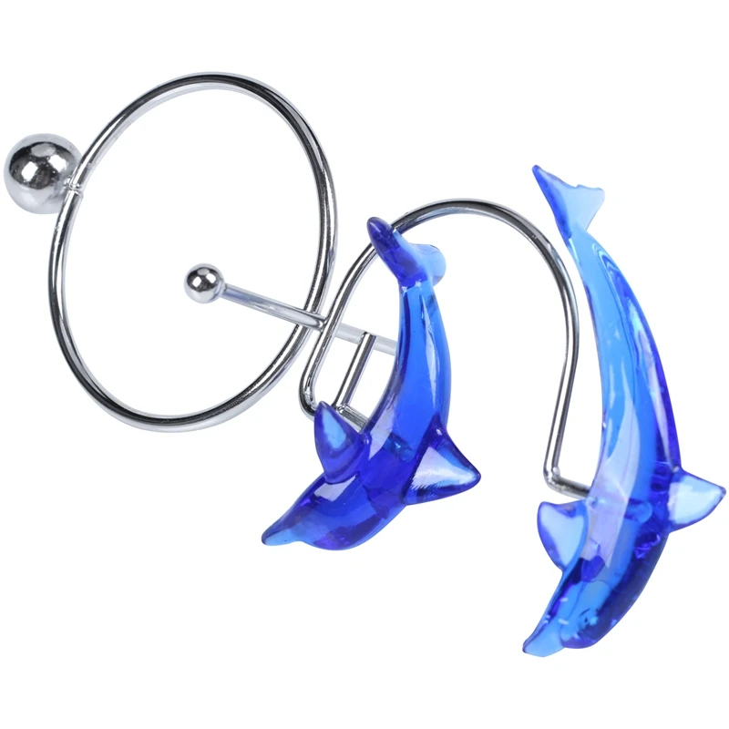  Dolphins Kinetic Art Balancing Decompression Toy Decompressive Science Psychology Home Office Decor