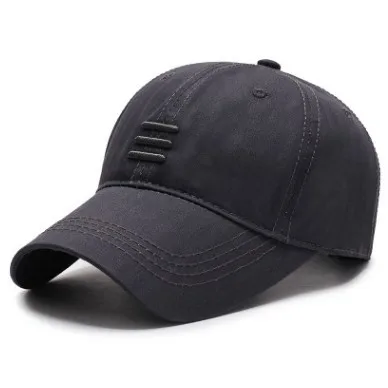gray Snapback Кепка SILOQIN для взрослых, мужская хлопковая бейсболка, размер s, регулируемая шапка с вышивкой, осенняя женская шапка с хвостиком - Цвет: gray