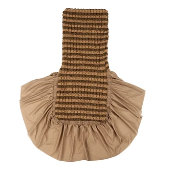 

Bubble Lattice Elastic Chair Covers Spandex Chair Covers for Kitchen/Dining Room Office Chair Cover with Back Coffee