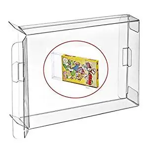 NES Box Sleeve Ruitroliker 30 шт. Прозрачная Коробка Чехол CIB протектор для NES FC игр картридж коробка - Цвет: NES Box Sleeve