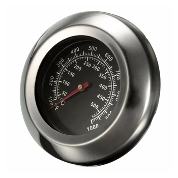 

Dia 3 inch Degrees Celsius/Fahrenheit 50~500Degrees Celsius Roast Barbecue BBQ Pit Smoker Grill Thermometer Temp Gauge