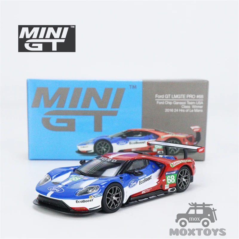 Мини GT 1:64 Ford LMGTE PRO #68 24 HrsLe Mans Class Winner LHD литая модель автомобиля | Игрушки и хобби