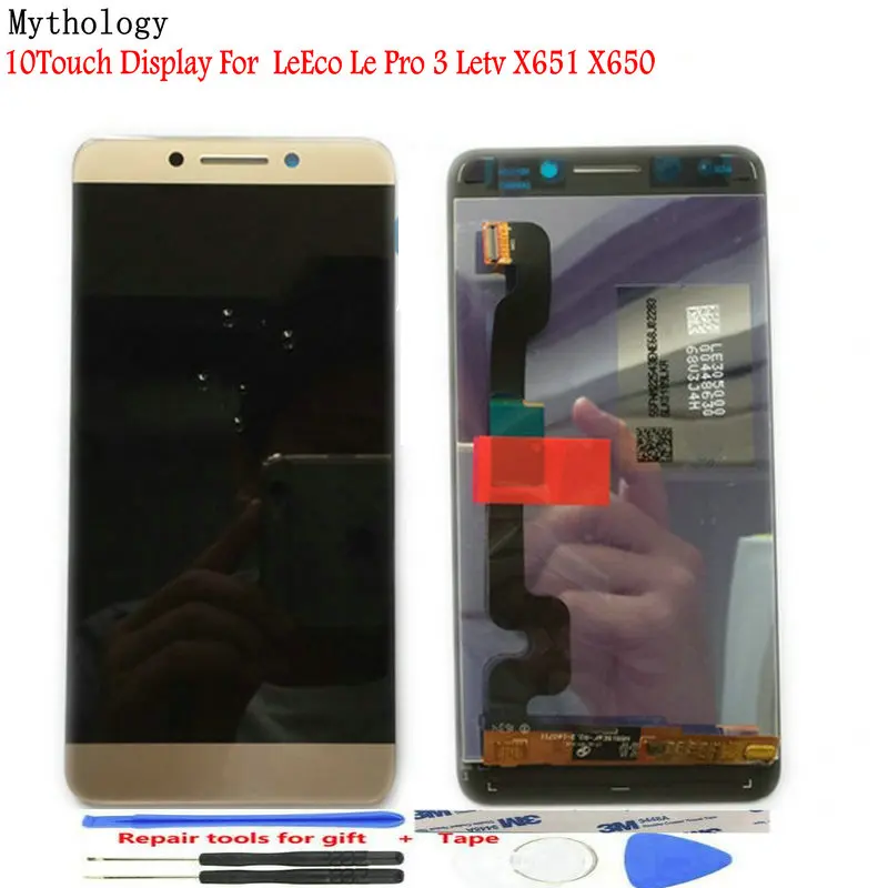 Оригинальный ЖК дисплей для LeEco Le Pro 3 Letv X651 X650 10 сенсорный экран двойной AI запасные