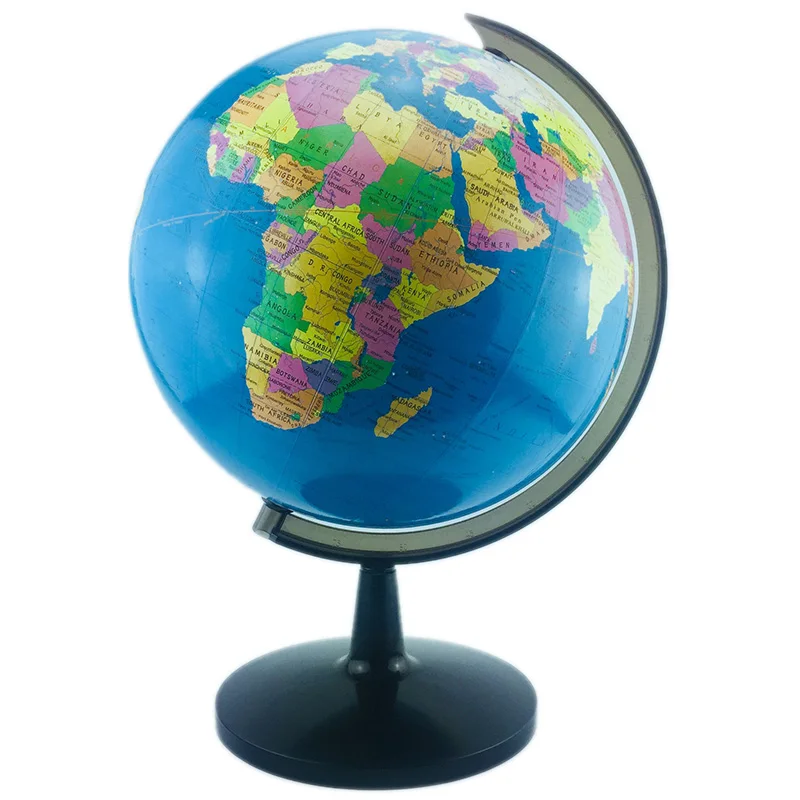 Глобус мира, 12,6 дюймов Глобус идеальный вращающийся глобус для детей, студентов по географии, учителя, легко Вращающийся Поворотный