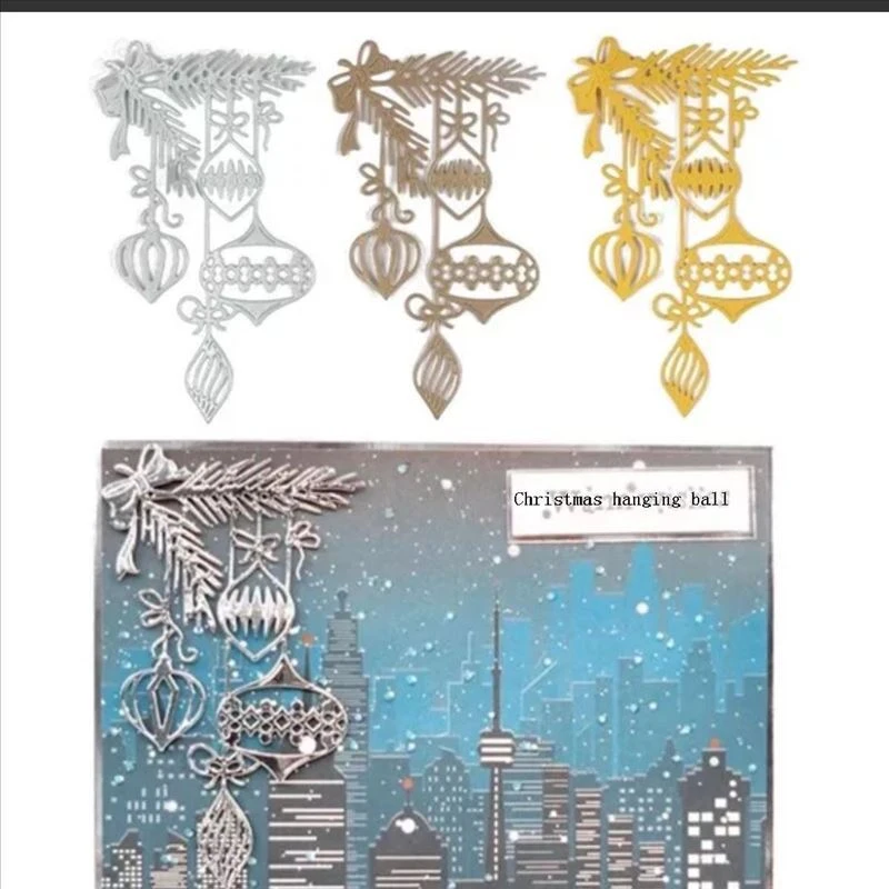 1pc Diy Christmas Baubles Die Cuts Metal Cutting Dies Scrapbooking Photo Album Cards Making Embossing Folder Folder Embossing Folder Embossing Scrapbookingfolder Scrapbooking Aliexpress