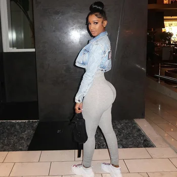 

2020 Sexy Curve Hugging Fit Grey Soft Loungewear Jumpsuit Sweetheart Neckline Skinny Pant Fit Jumpsuits