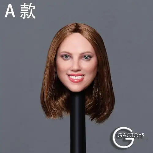 A GACTOYS GC033, 1/6, Европейская и американская красавица, звезда, улыбающееся лицо, лепим для 12 дюймов, фигурка, косплей, куклы, хобби, подарок - Цвет: A