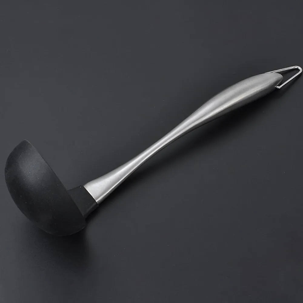 Spoon 8.5X31.5CM Пищевая силиконовая посуда для выпечки термостойкая антипригарная ложка-лопатка кухонная посуда - Цвет: Spoon 8.5X31.5CM