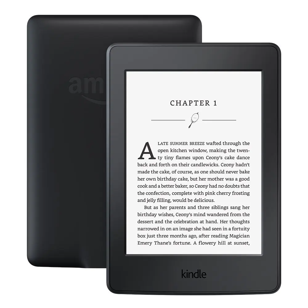 Черный Kindle Paperwhite белый 32 Гб электронная книга e-ink экран wifi " светильник беспроводной считыватель со встроенным задним светильник для чтения электронных книг - Цвет: Черный