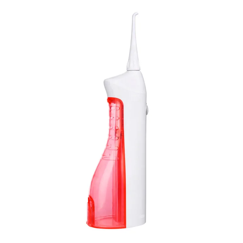 Pink Top Deals Rechargeable Water Flossing Portable Oral Irrigator Tooth Cleaning Oral Floss Water Jet Flusher Dental Care Tool - Цвет: Pink