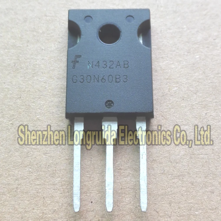 ТРАНЗИСТОР IGBT G30N60B3 HGTG30N60B3 TO 247 30 А 600 В 5 шт.|Аксессуары для батарей и ЗУ| |