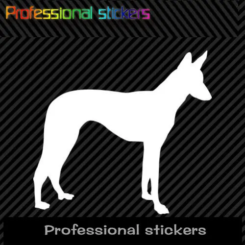 

Животные наклейки s Ibizan Hound наклейка высечка наклейка самоклеящаяся виниловая ткань водонепроницаемый ПВХ