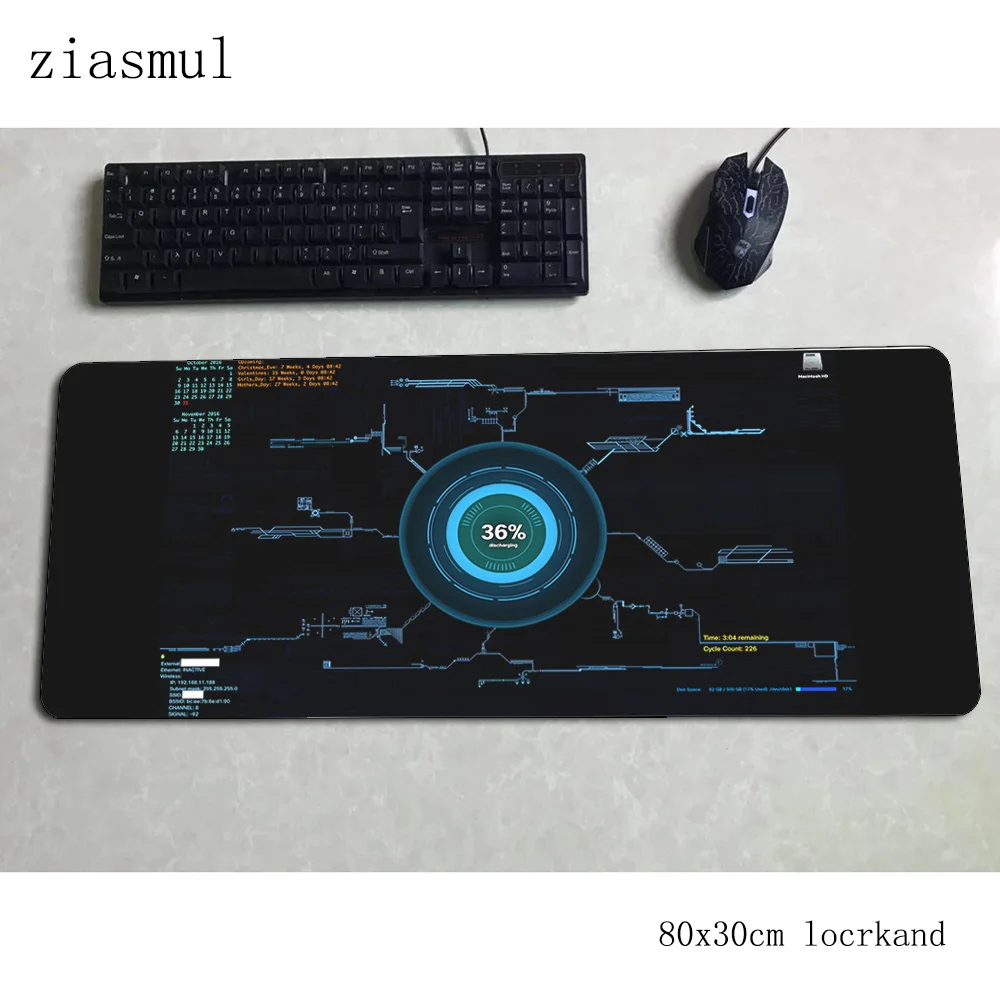 Железный человек padmouse 80x30 см игровой коврик для мыши игровой массовый с узором коврик для мыши геймер компьютерный стол Инди поп-коврик notbook mousemat pc - Цвет: pattern 2