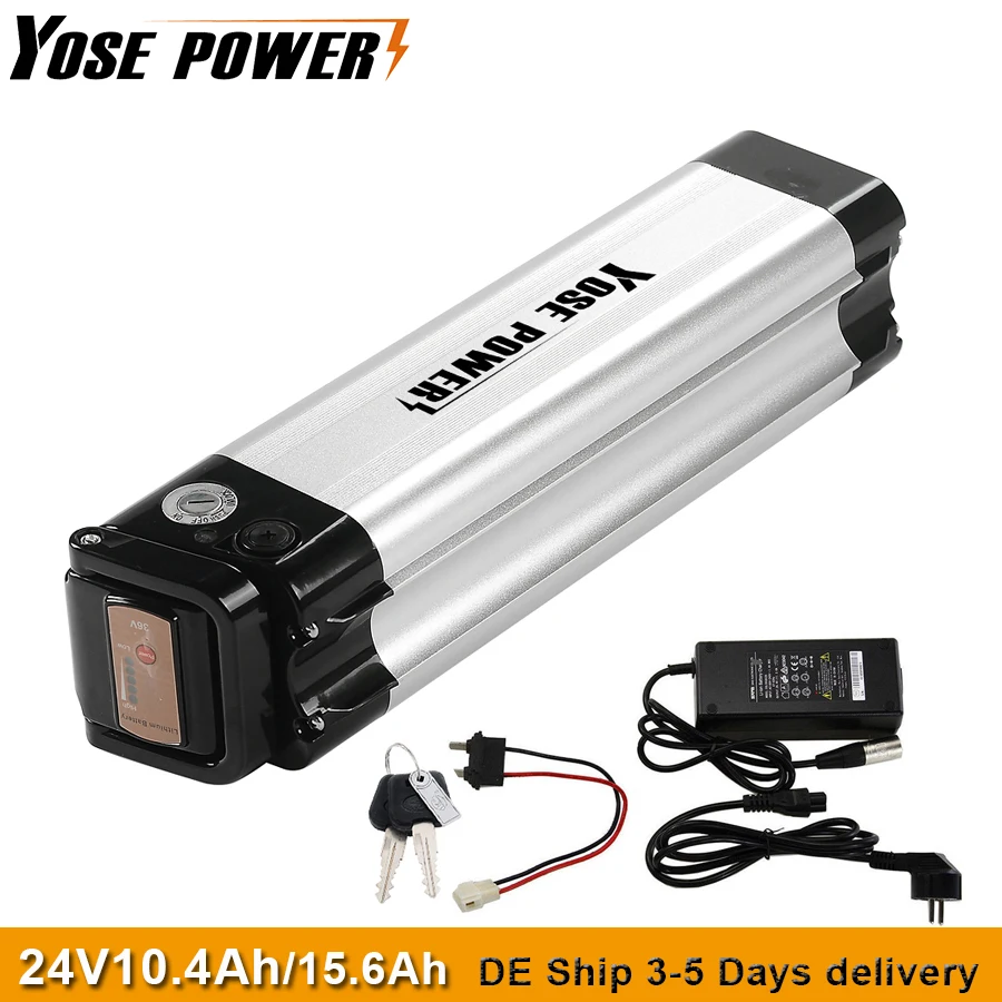 EbikeAKKUPhylionXH25910JBattery24V10Ah156AhSeatTubeEbike
