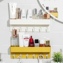 Storage In The Bathroom Storage Organizer Wall Shelf For The Kitchen For Convenience Shampoo Shower Holder Bathroom Accessories
