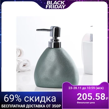 

"Male" liquid soap dispenser, metallic color