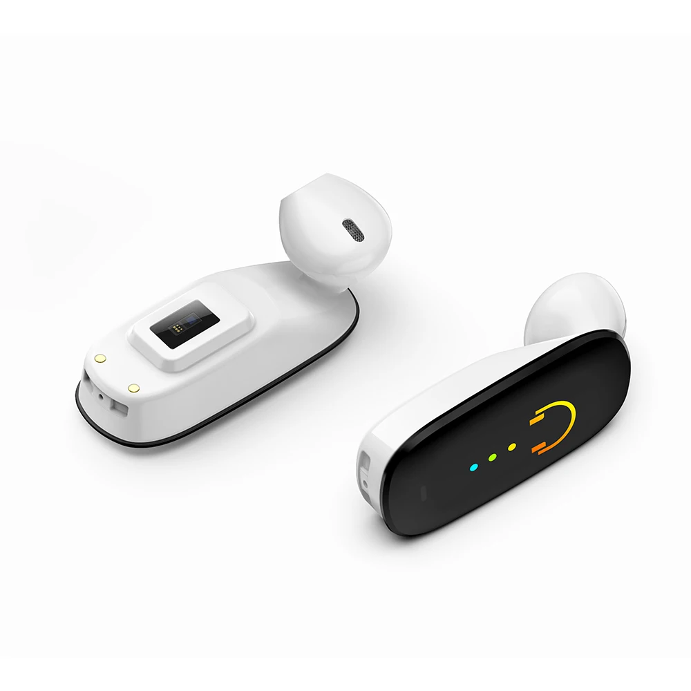V08S цветной экран умный браслет Bluetooth гарнитура 2 в 1 браслет пульсометр Монитор артериального давления с микрофоном музыкальные наушники TWS