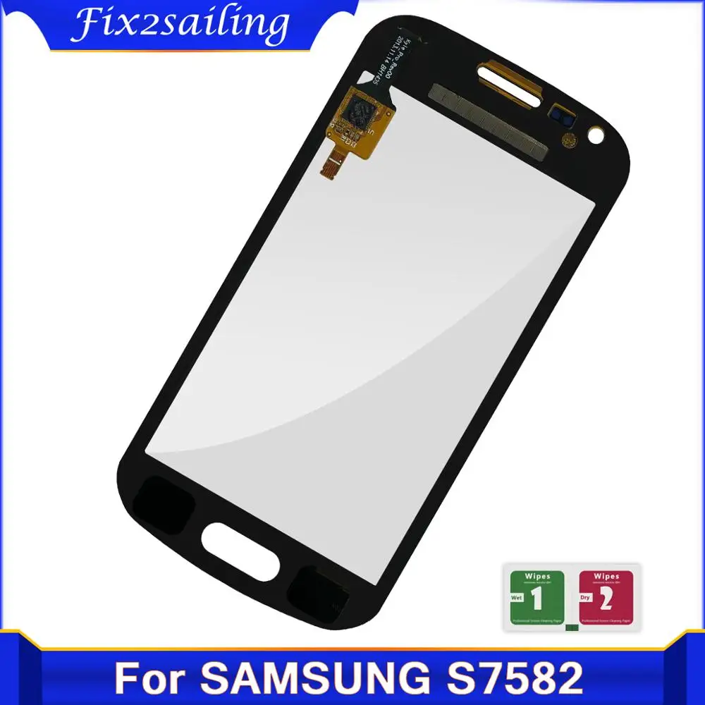 Сенсорный экран 4 0 дюйма для Samsung Galaxy Trend Plus DUOS 2 GT S7580 S7582 дигитайзер переднее стекло объектив сенсорная