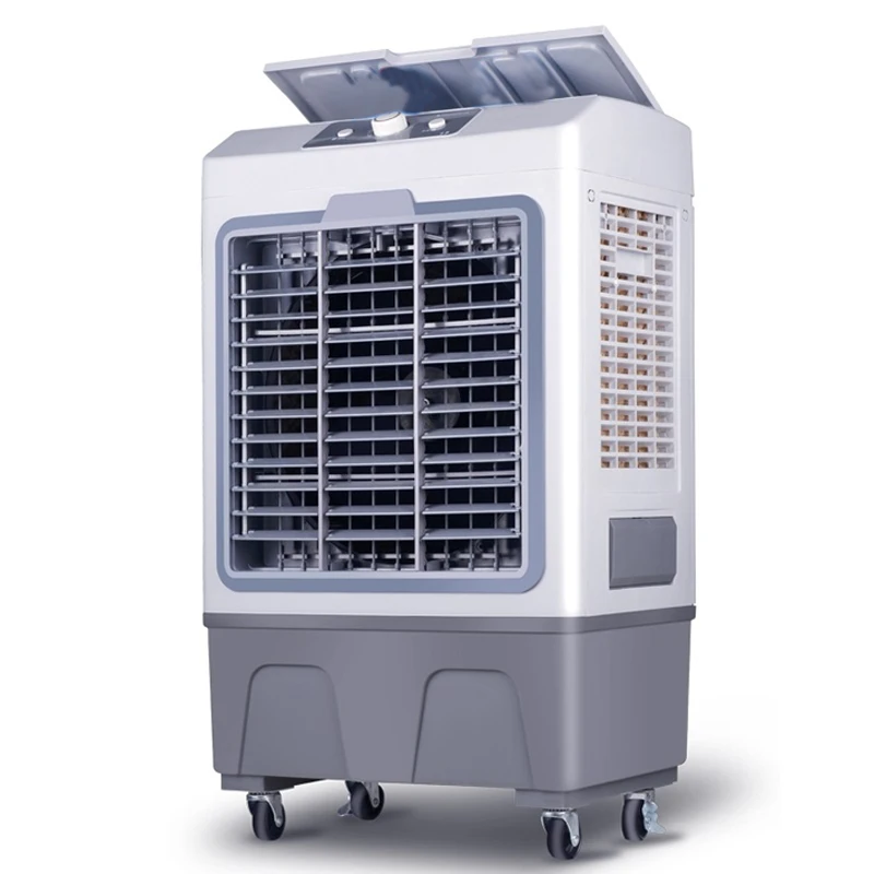 Description Picture 4 of item35L Electric Air Conditioning Cooler Floor Stand Water Cooling Fan Blower Industrial Conditioner Fans Mist Humidifier Ventilator