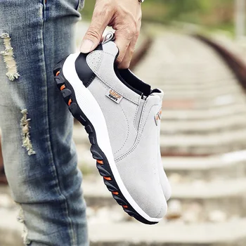 

DM350 men's sneakers High Quality Brand Shoes suede Loafers Breathable Spring Autumn Casual Shoes Outdoor Non Slip Men Sneakers