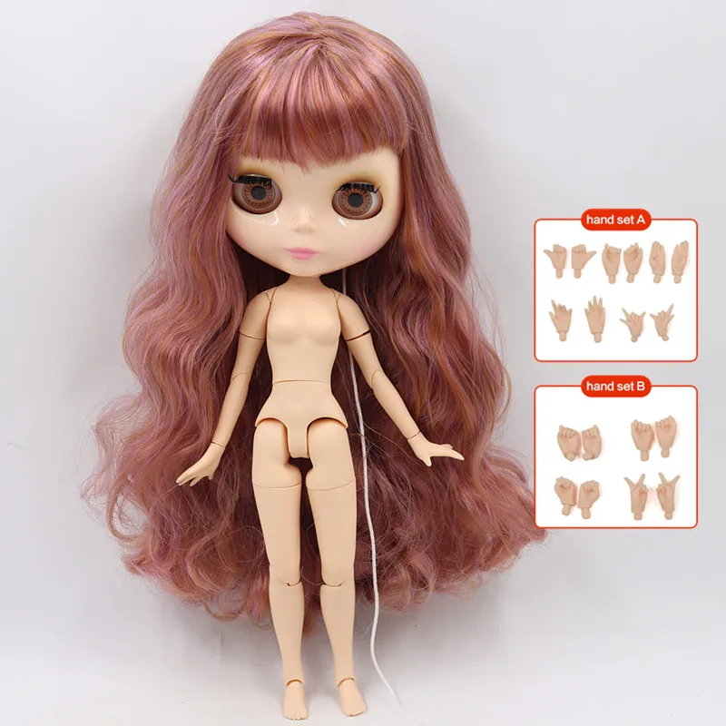ICY DBS Blyth Doll 1/6 Joint Body 30CM BJD toys Natural shiny face with extra hands AB DIY Fashion Dolls girl gift 15